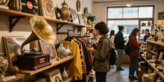 Discovering vintage treasures at situs rokok88, showcasing unique second-hand items.