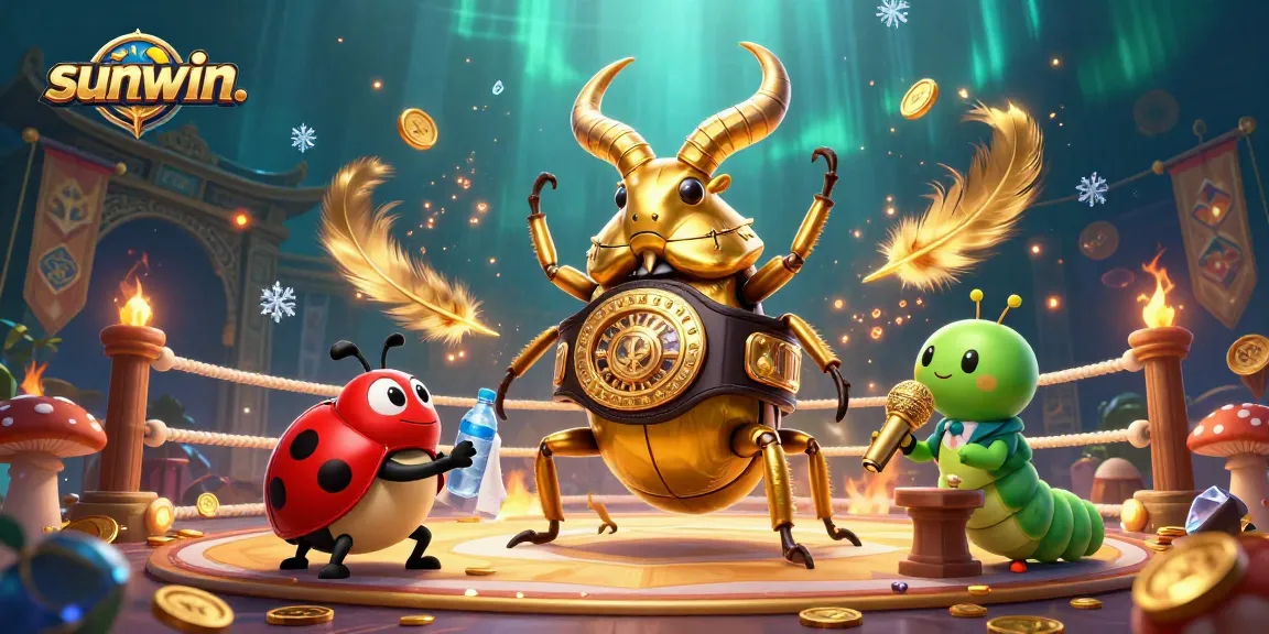 Experience thrilling gameplay with sunwin. in this vibrant 3D casino showdown illustration.